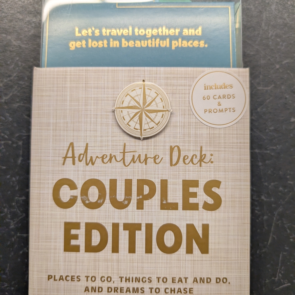 Eccolo Adventure Deck: Couples Edition – Gold, Cream, Blue